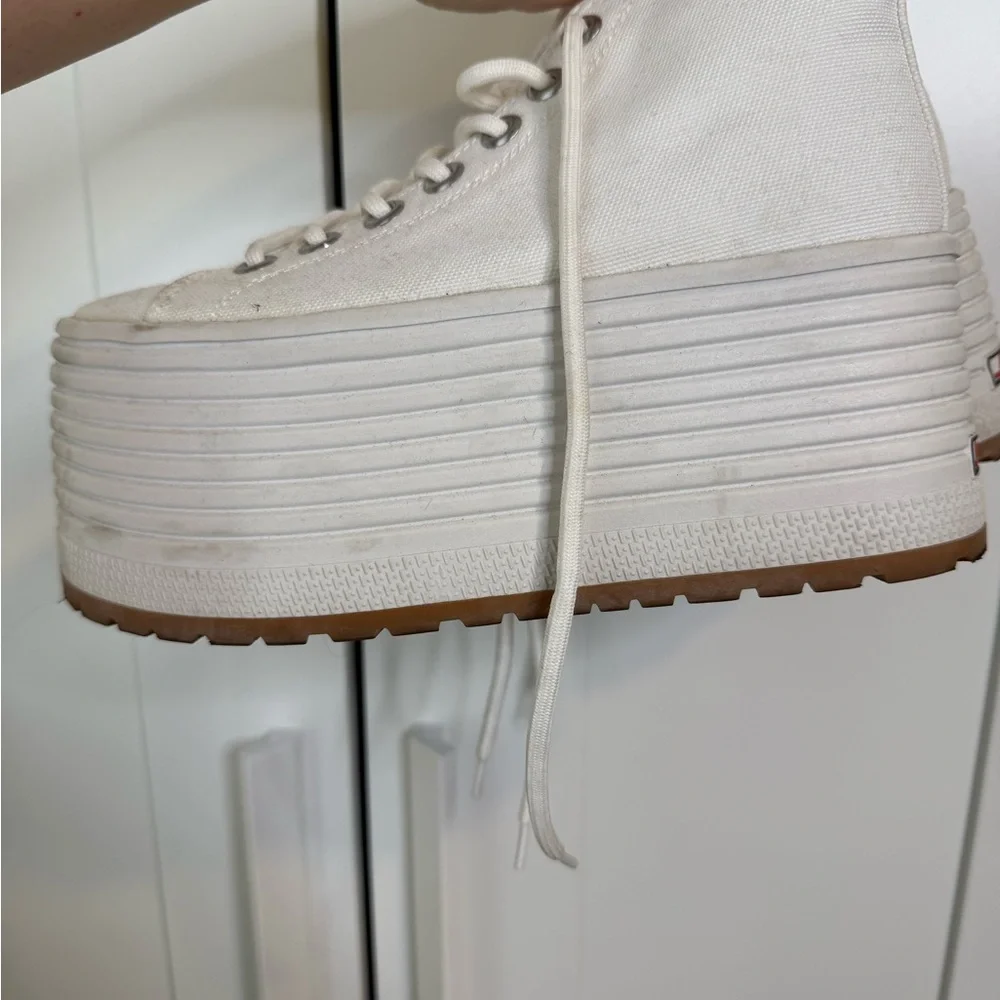 Steve Madden Platform Lace Up Festival Sneaker - Picture 2 of 6